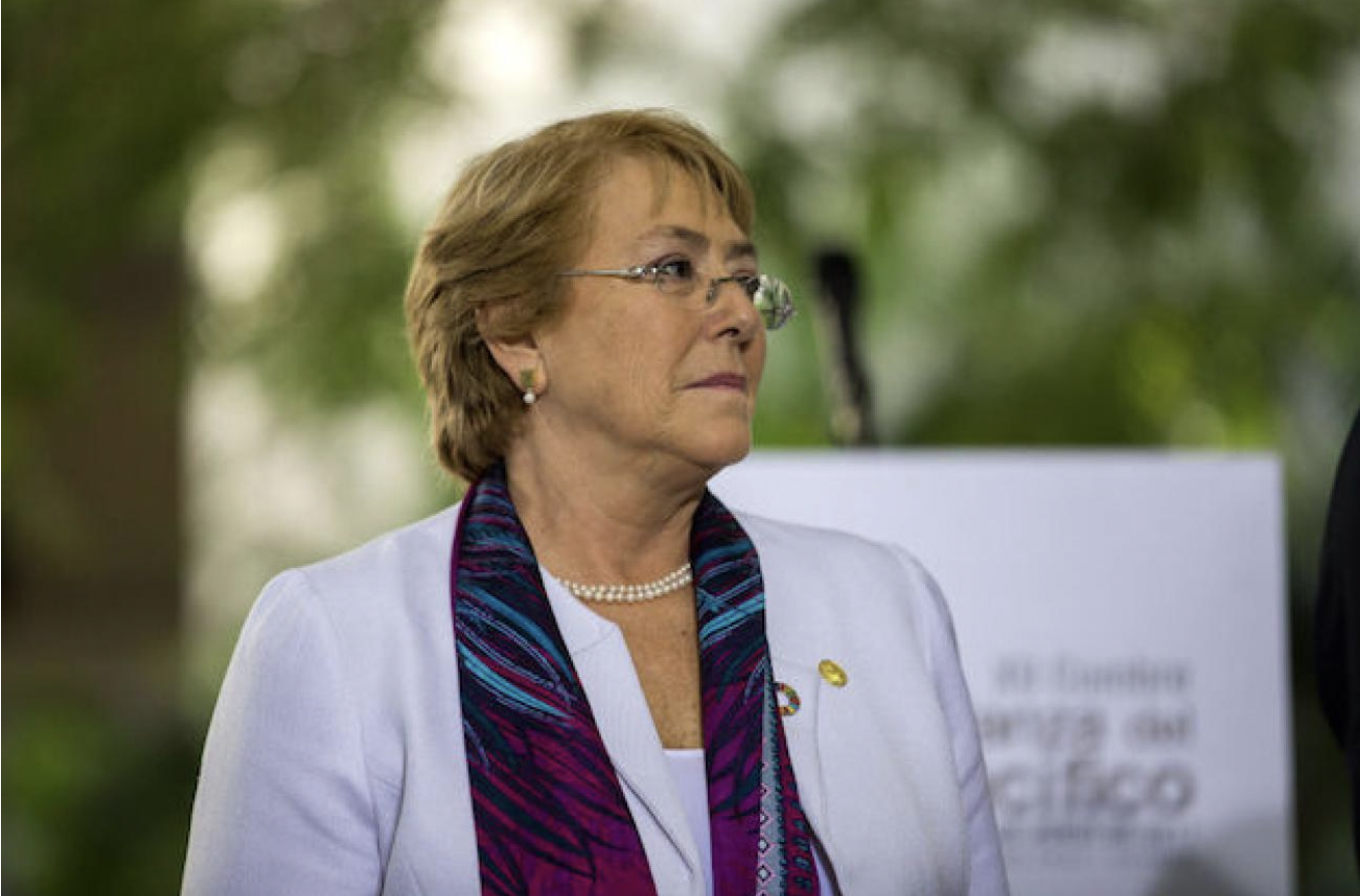 Photo: UN High Commissioner for Human Rights Michelle Bachelet, © Eduardo Leal/Bloomberg via Getty Images