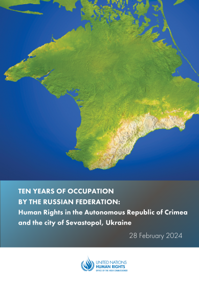 Cover of the Crimea occupation report