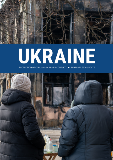 cover of update on the protection of civilians