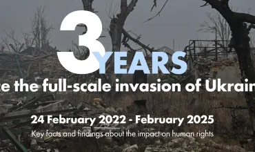 3 YEARS since the full-scale invasion of Ukraine 3 YEARS since the full-scale invasion of Ukraine