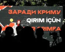Участие в церемонии открытия художественной выставки «Qırım içün» («для Крыма») и вечере-реквиеме "Симфония Крыма. Возвращение"