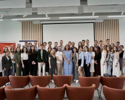 A lecture at the Lviv International Law Summer School